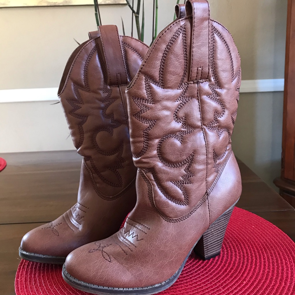 Western Style Boots Size 7 Route 66 Brand